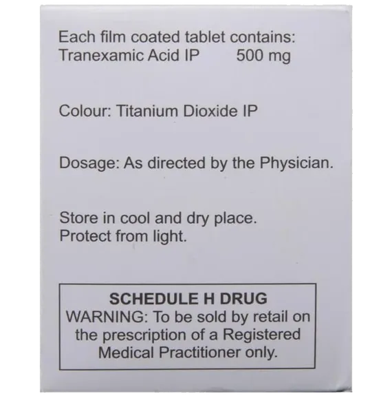 trenaxa 500mg tablet 6's